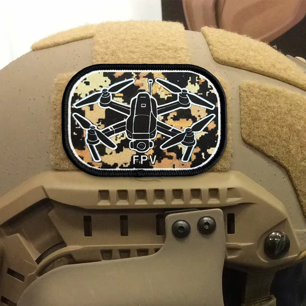Parche táctico UAV con velcro, estampado divertido para mochila - imagen 2