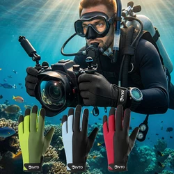 Guantes de buceo verano transpirables elásticos unisex dedos completos