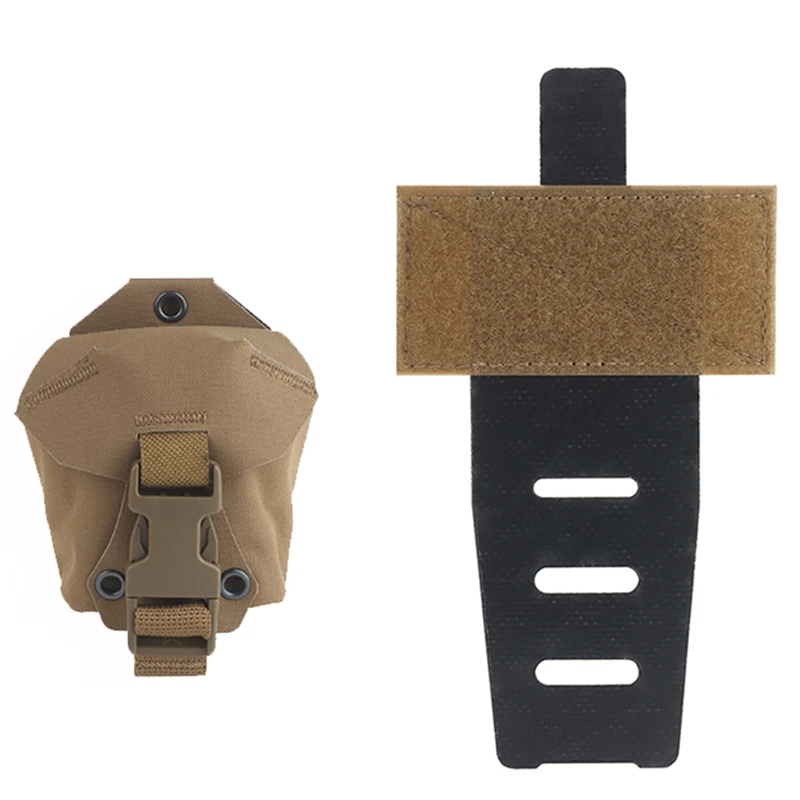 Porta granadas MOLLE táctica con bolsillo elástico para herramientas - imagen 5