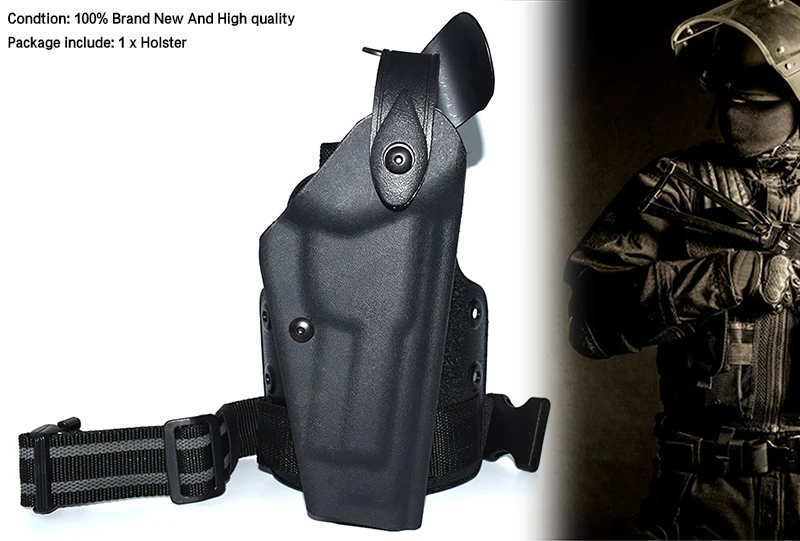 Funda táctica RUIN HAWK en uso