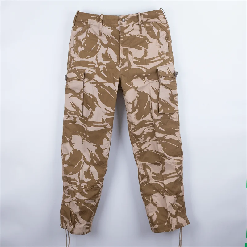 Pantalones camuflaje desierto británico resistentes al viento