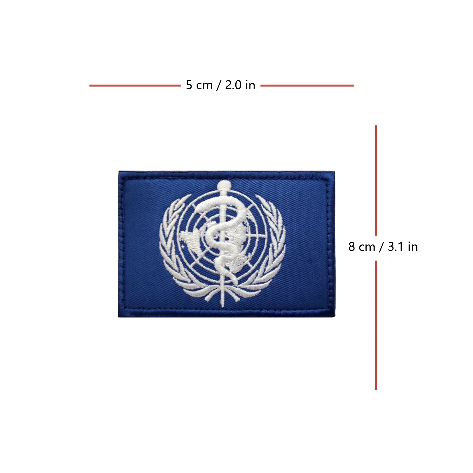 Parche táctico militar bordado con velcro para uniforme militar - imagen 5