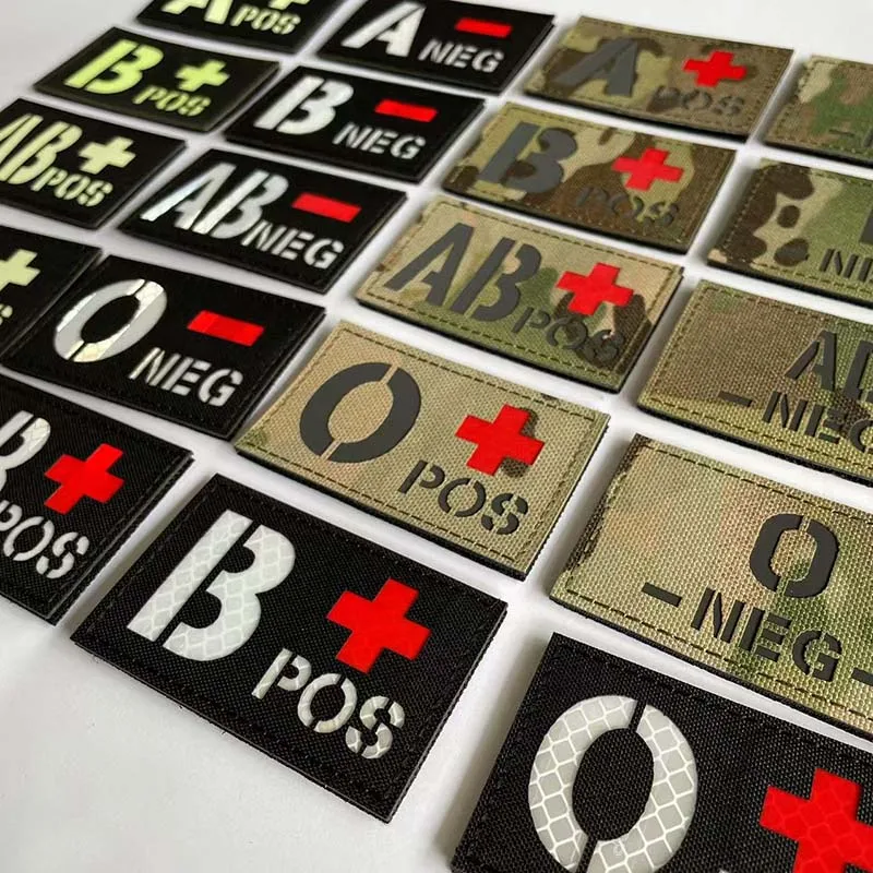 Parche táctico infrarrojo gancho y bucle camuflaje oscuro - imagen 3