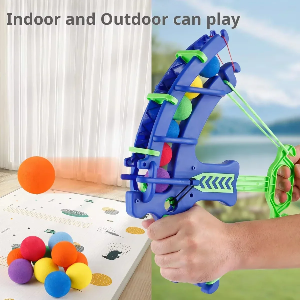 Arco y flecha Montessori con objetivo adhesivo para exterior - imagen 4