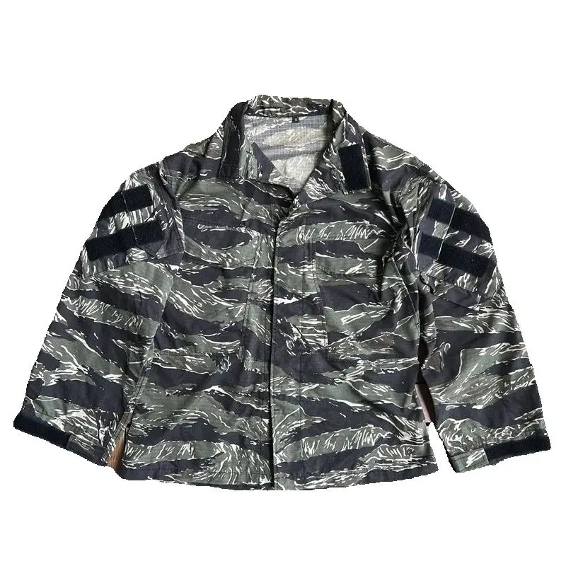 Camuflaje G3 tigre rayas ripstop resistente a arañazos táctica