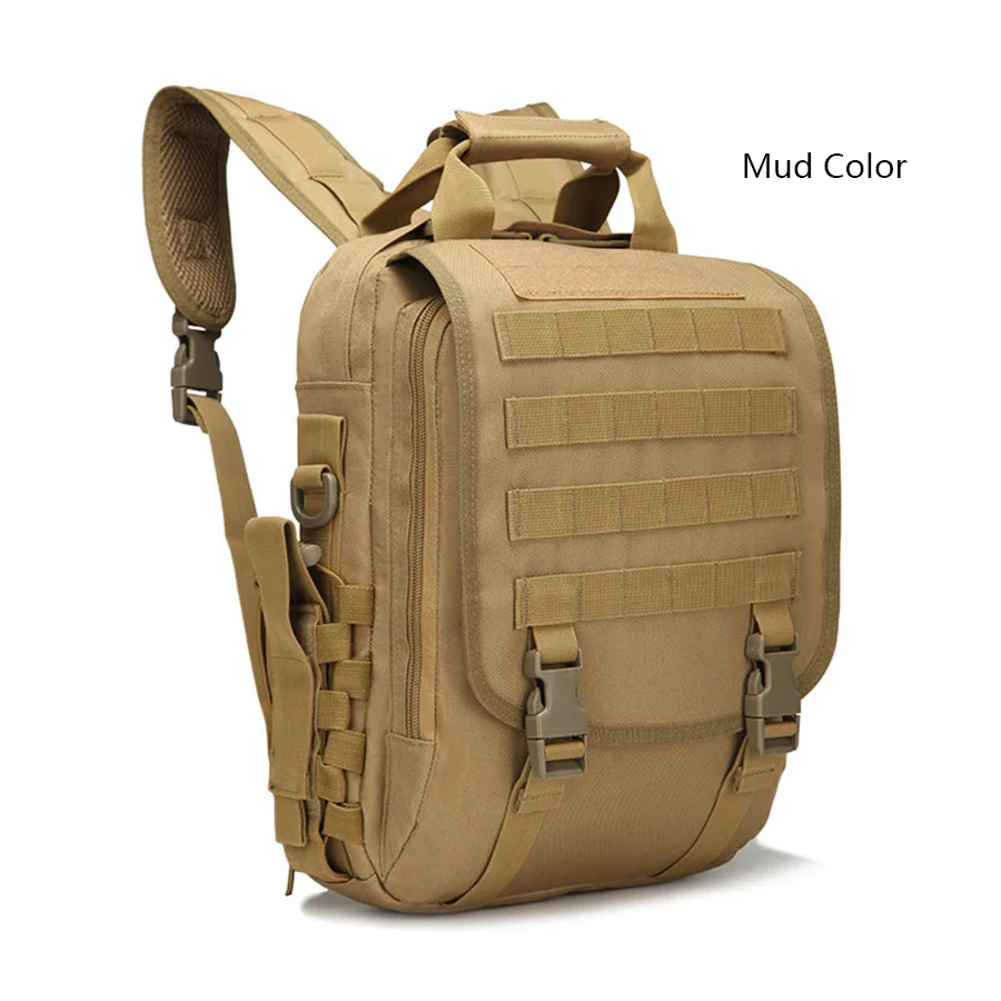 Mochila táctica camuflaje detalle organiza