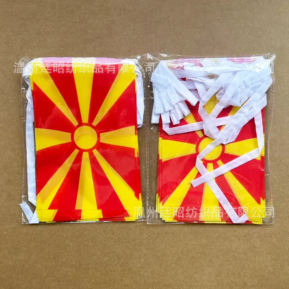 SKY FLAG banderines Macedonia de poliéster guirnalda para fiestas - imagen 5
