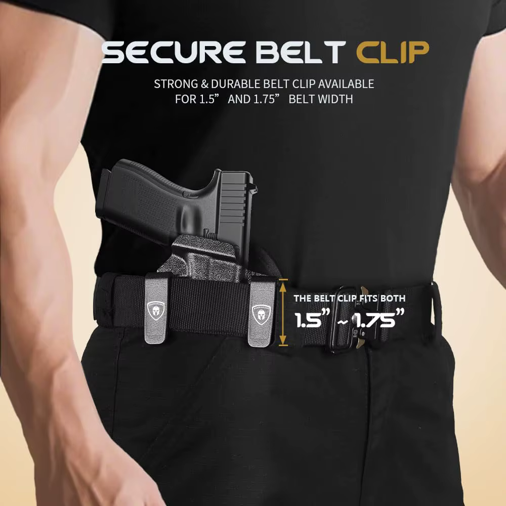 Funda Kydex Glock 17/22/31 ocultación cinturón derecha - imagen 5