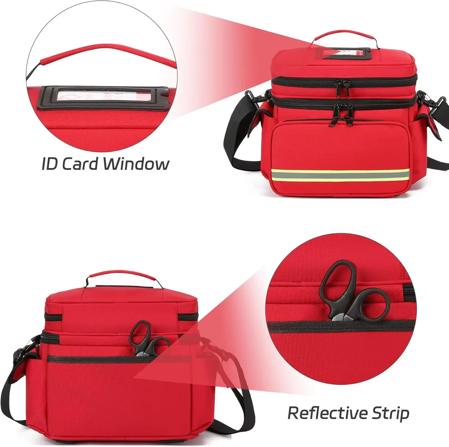 Bolsa médica táctica gran capacidad – Primeros auxilios rescate outdoor - imagen 3