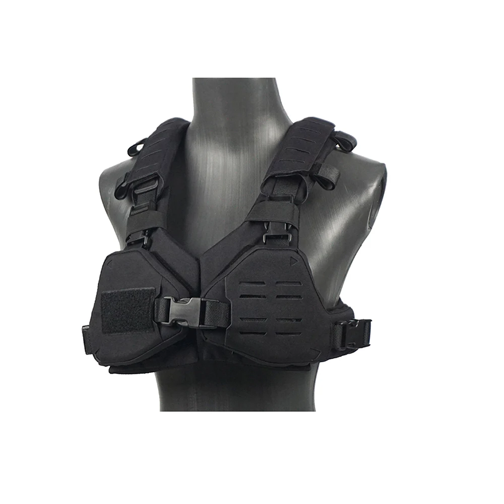 DMGear Chaleco táctico mujer con placas MOLLE ligero para exteriores - imagen 3