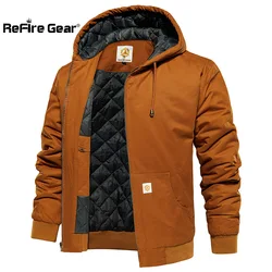 Chaqueta táctica de invierno – Acolchada con capucha para hombre