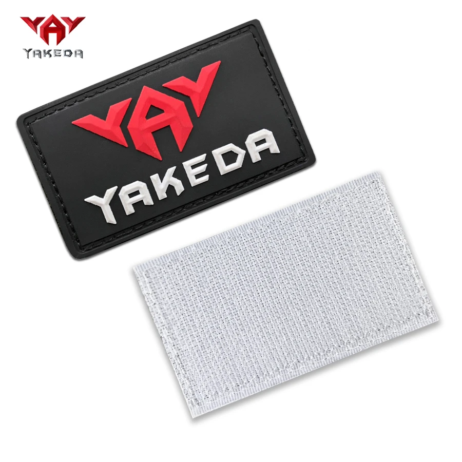 YAKEDA Insignia adhesiva 3D táctica para mochila y chaleco - imagen 3