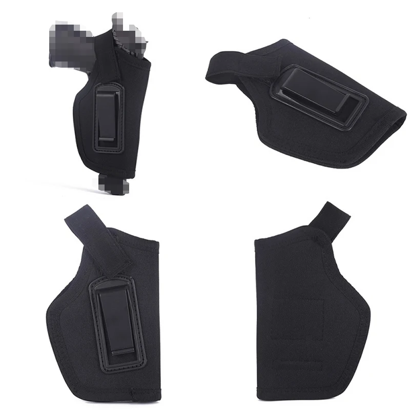 Funda táctica de nailon para pistola con clip de cinturón - imagen 5