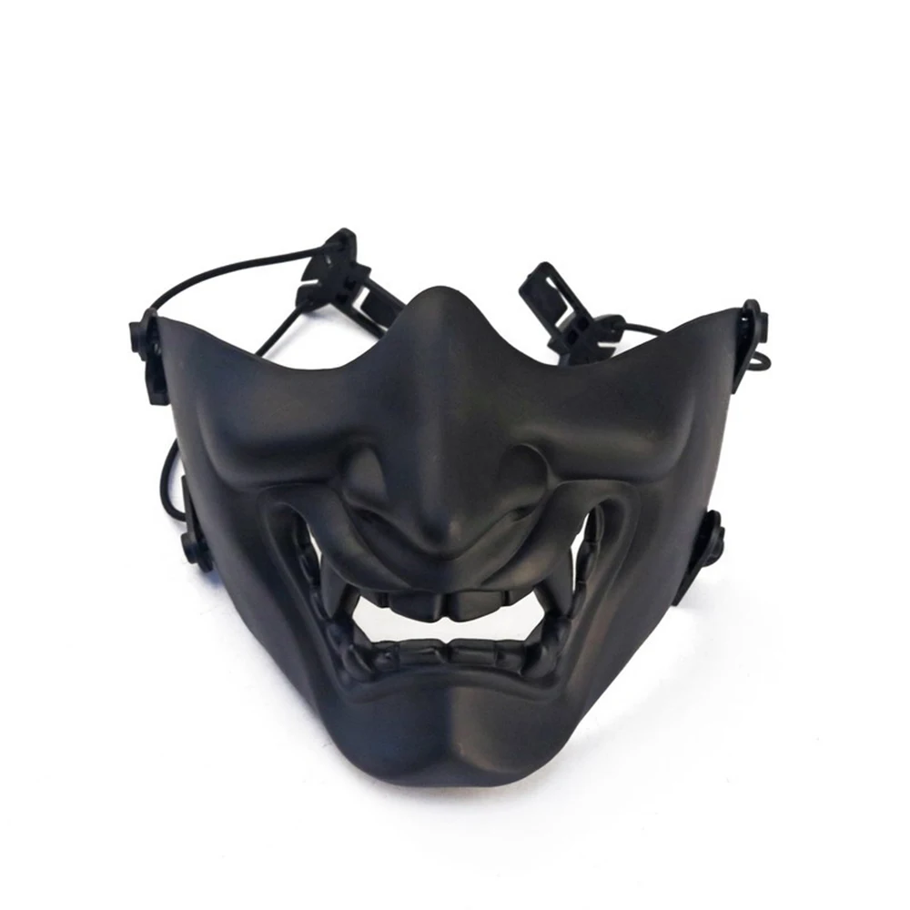 Ghostface máscara táctica media cara con protección para airsoft - imagen 2