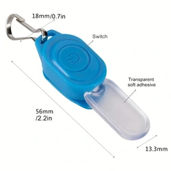 Llavero LED parpadeante mini para seguridad nocturna y paseo