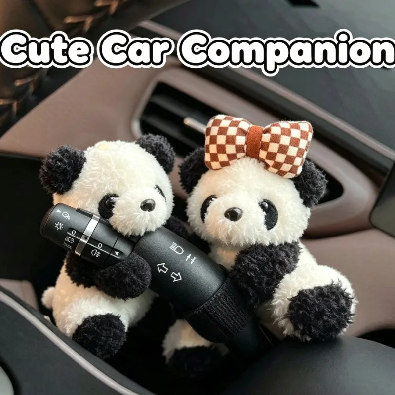 Adorno muñeco panda para coche