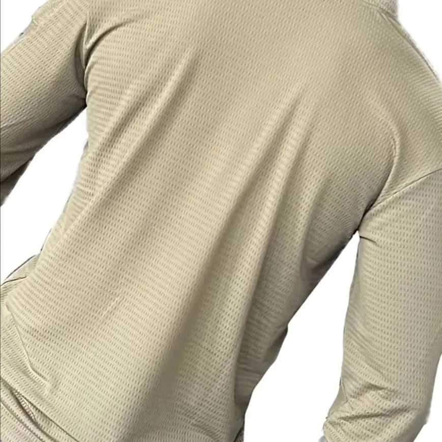 Camiseta táctica manga larga secado rápido con bolsillo brazo - imagen 5