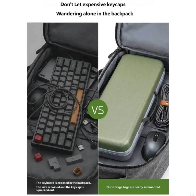 Funda rígida transporte teclado con cierre rápido exterior texturizado - imagen 4