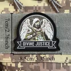 Parche táctico ala de ángel con velcro para uniforme militar