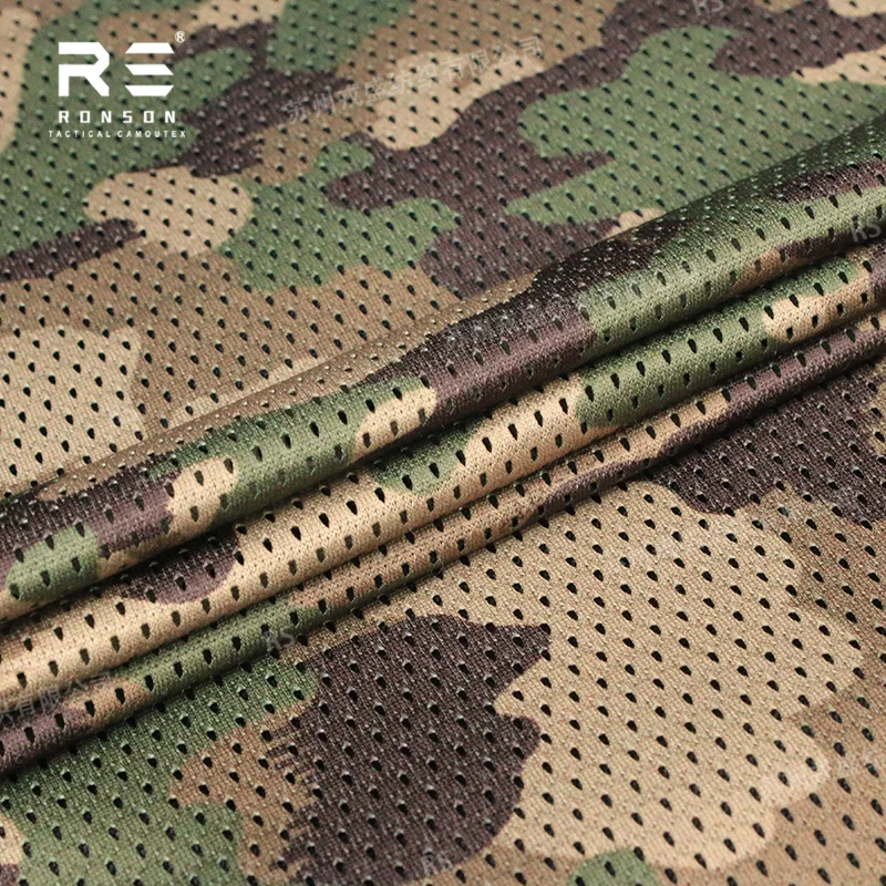 TAZ16 Suiza Woodland malla táctica camuflaje poliéster ligera - imagen 3