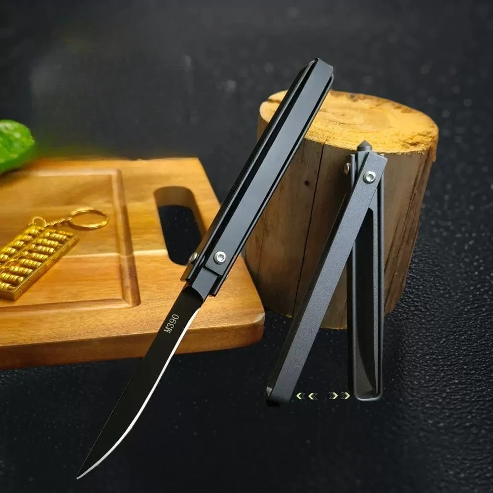 Cuchillo EDC plegable para supervivencia y senderismo de alta dureza - imagen 2
