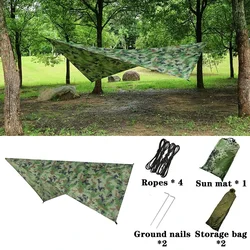 Tarp camuflaje militar impermeable camping supervivencia exterior