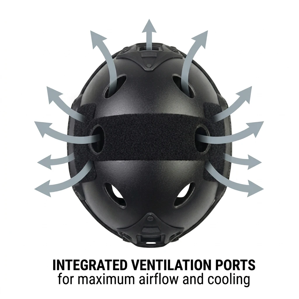 Casco FAST PJ con suspensión interior ajustable
