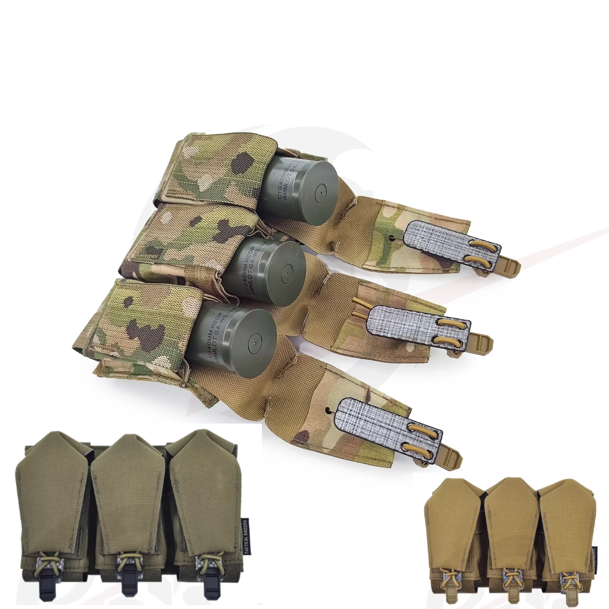 Bolsa táctica Banger Pocket Tri MOLLE para granada simulada - imagen 4