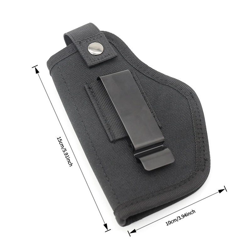 Funda pistola IWB/OWB universal táctica ajustable con clip metálico