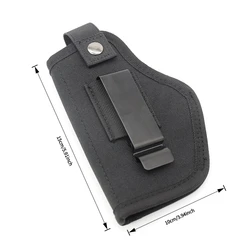 Funda pistola IWB/OWB universal táctica ajustable con clip metálico
