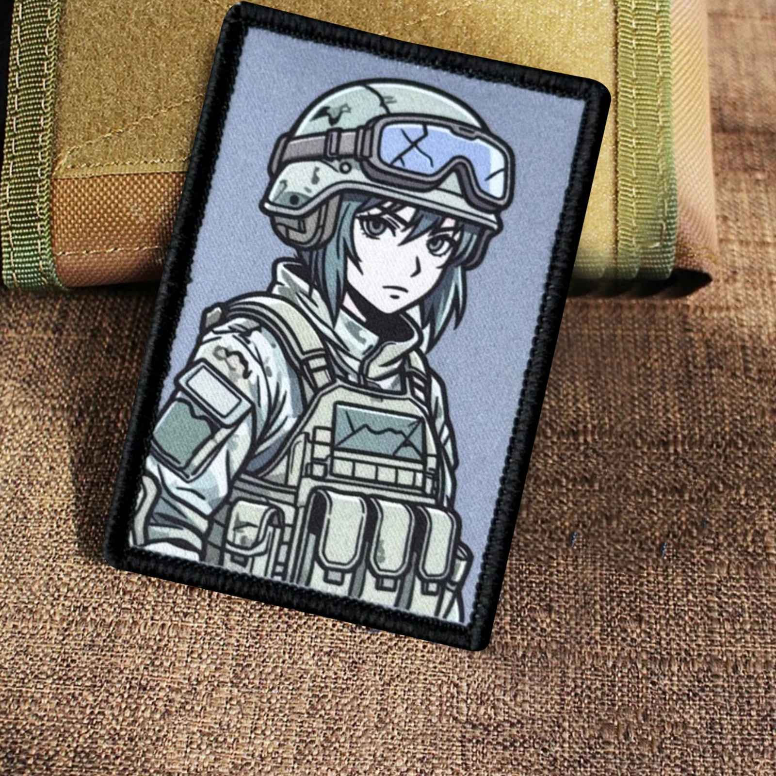 Parche táctico anime con gancho y bucle para mochila, chaqueta - imagen 5