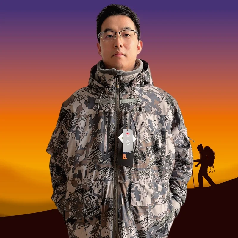 Chaqueta de caza invierno Boreal Aerolite aislante alta calidad