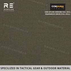 Tela camuflaje Cordura nailon impermeable PU para equipo táctico