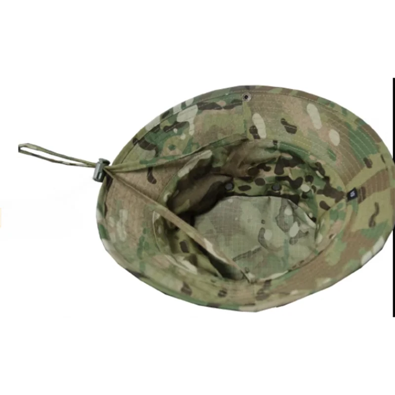 Benni sombrero de pescador camuflaje cinco hojas para hombre - imagen 3