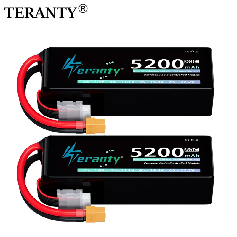 TERANTY batería LiPo para dron FPV con conector XT60 flexible - imagen 2