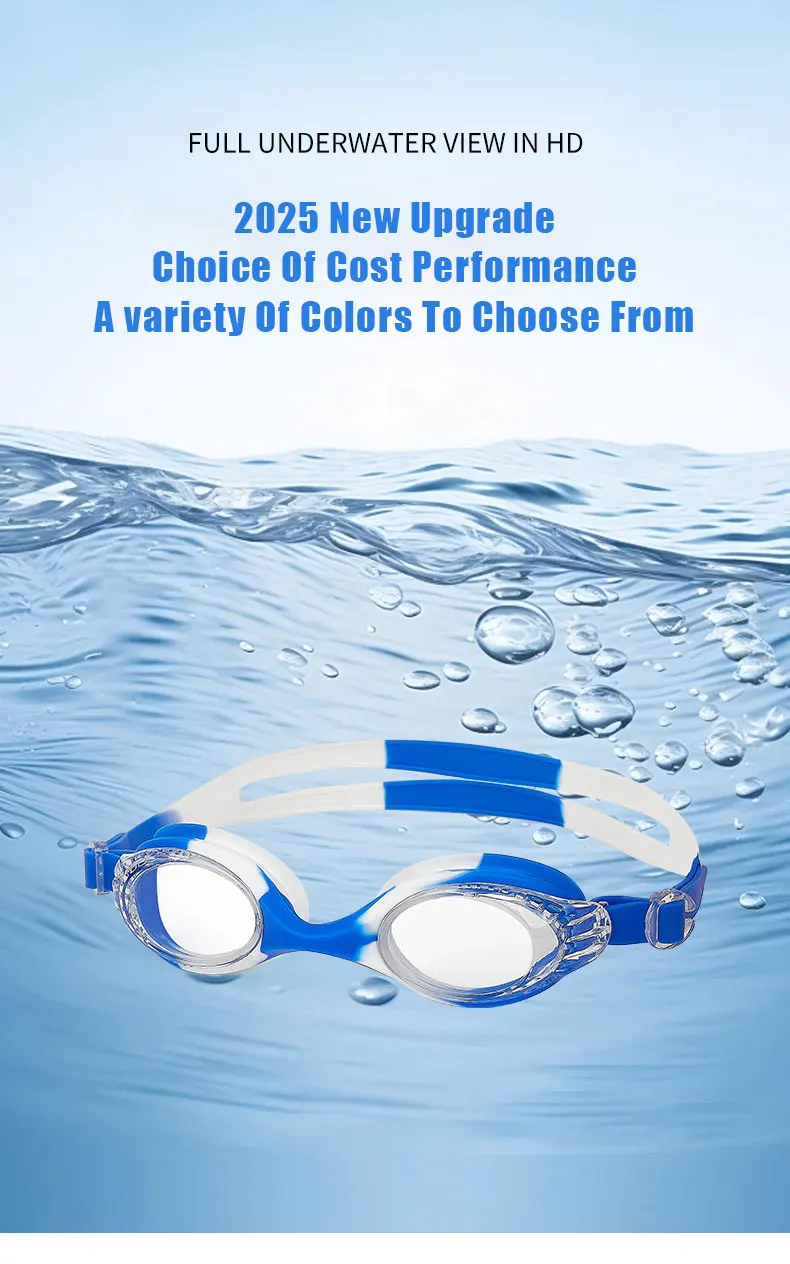 Gafas natación niños anti-niebla – Junior ajustables homologadas