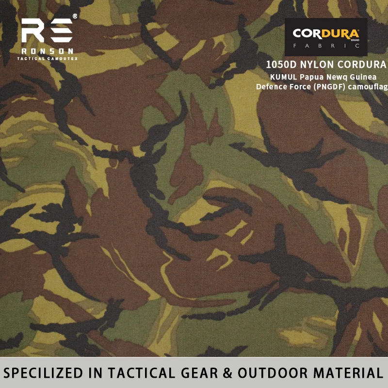 KUMUL Tela Cordura camuflaje impermeable Oxford recubierta PU - imagen 2