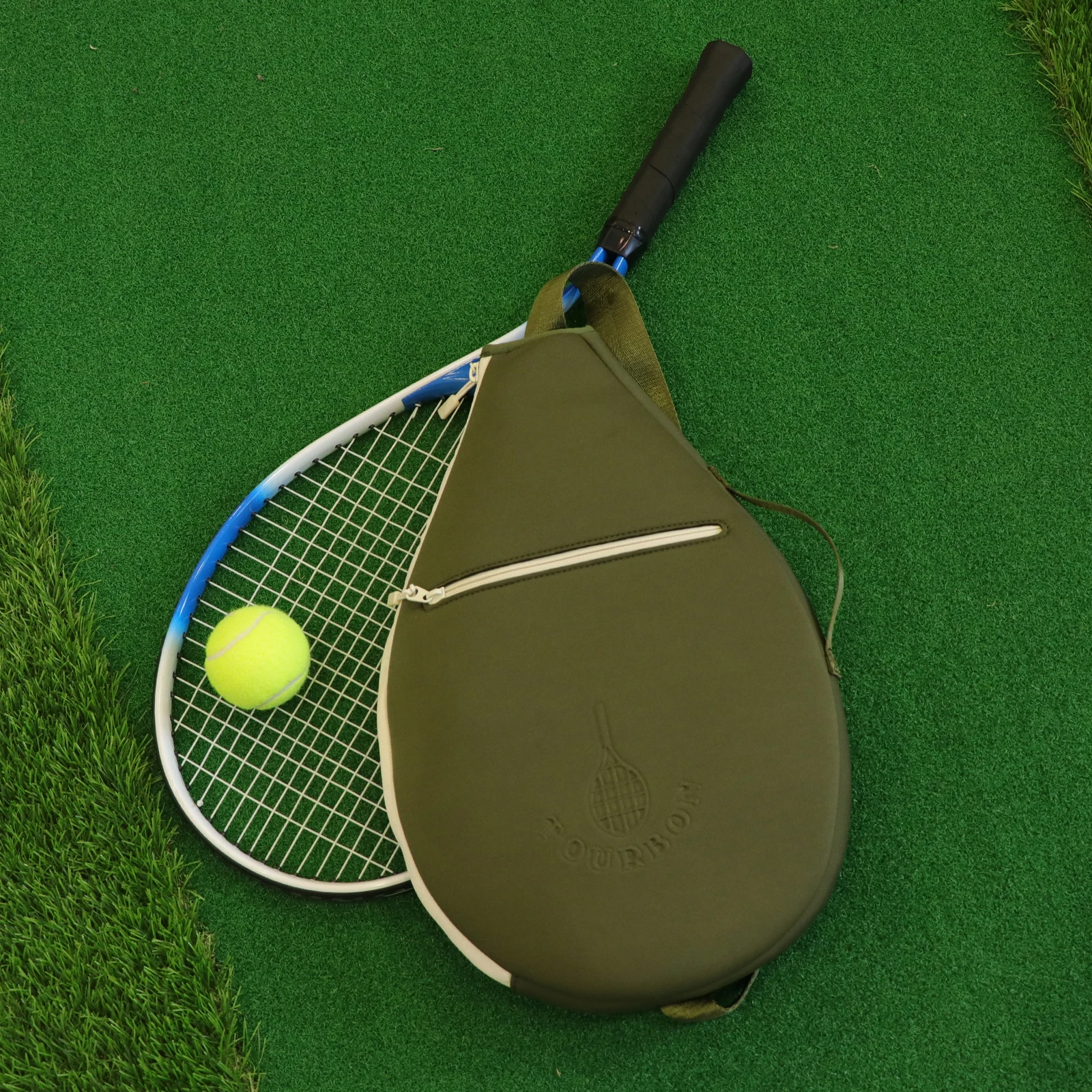 Tourbon Bolsa de Tenis Hombro Neopreno Ligero Correa Ajustable - imagen 2