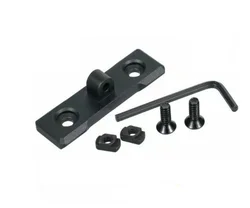 MXOK Adaptador guardamanos Keymod para bípode AR-15 riel Picatinny