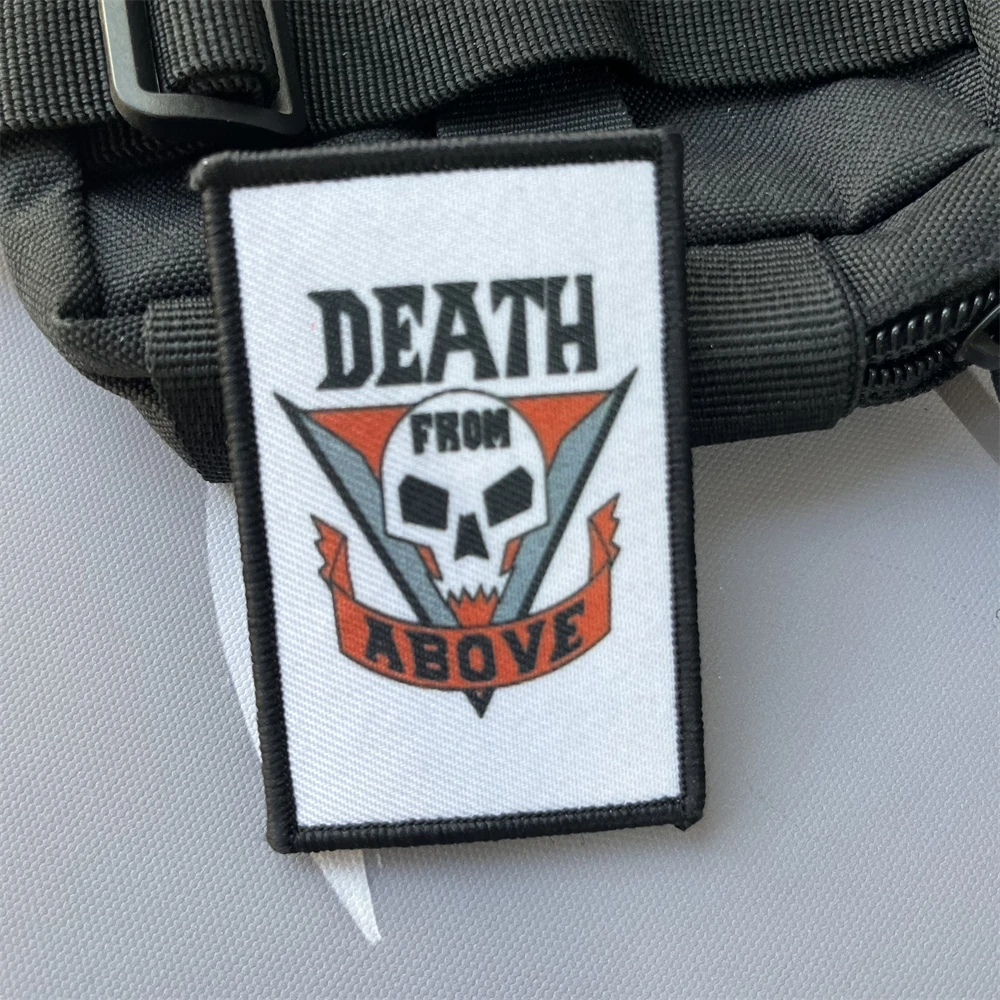 Parche táctico Starship Troopers moral velcro para mochila y ropa - imagen 3