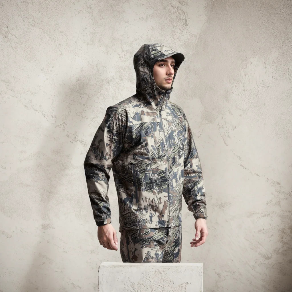 Chaqueta impermeable táctica hombre repelente al agua de secado rápido - imagen 2
