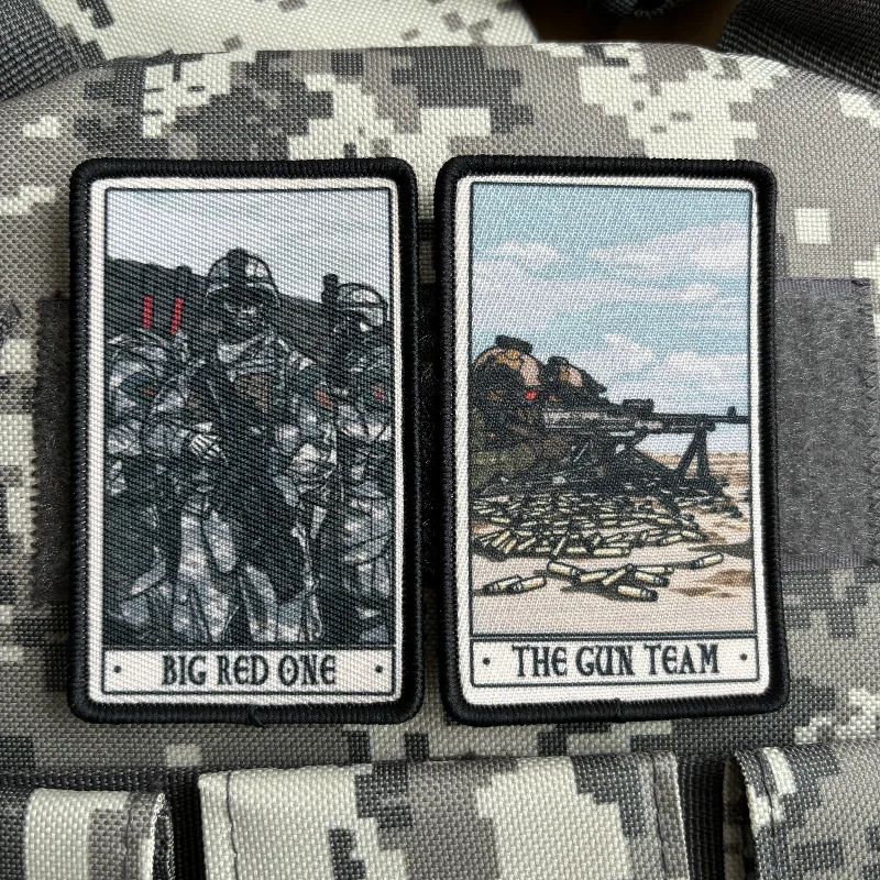 Parche táctico calavera – Insignia Morale Patch para mochila militar - imagen 2