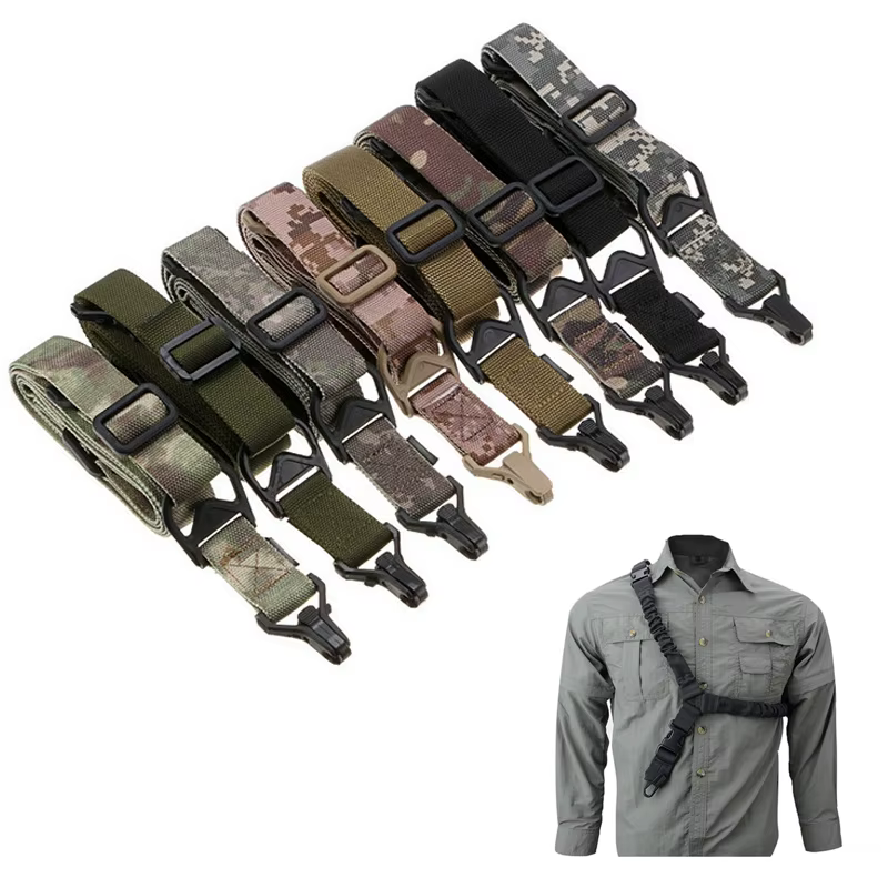 Correa táctica ajustable para rifle, bungee de supervivencia - imagen 5