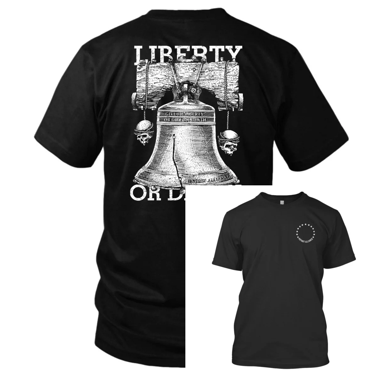 Patriot Alliance Tactical Camiseta táctica Libertad o Muerte - imagen 4