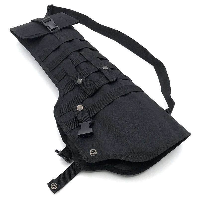 Funda táctica MOLLE para rifle y escopeta – Nailon, caza, airsoft - imagen 2