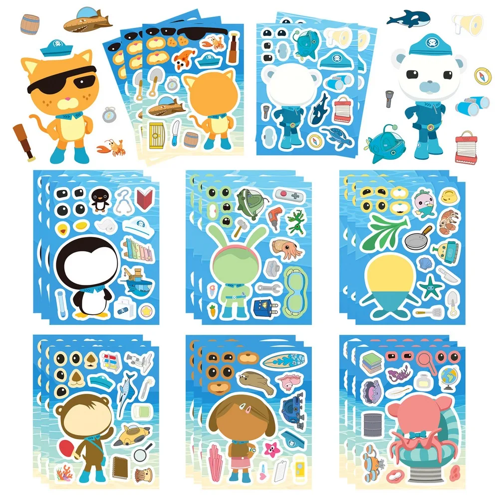 Pegatinas de animales personalizables para cuadernos y regalos - imagen 2