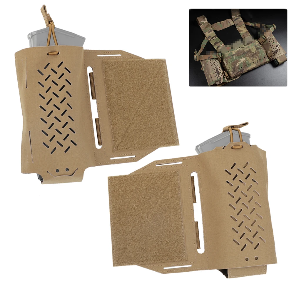 Soporte lateral MK2 para cargador 5.56 y funda táctica radio - imagen 4