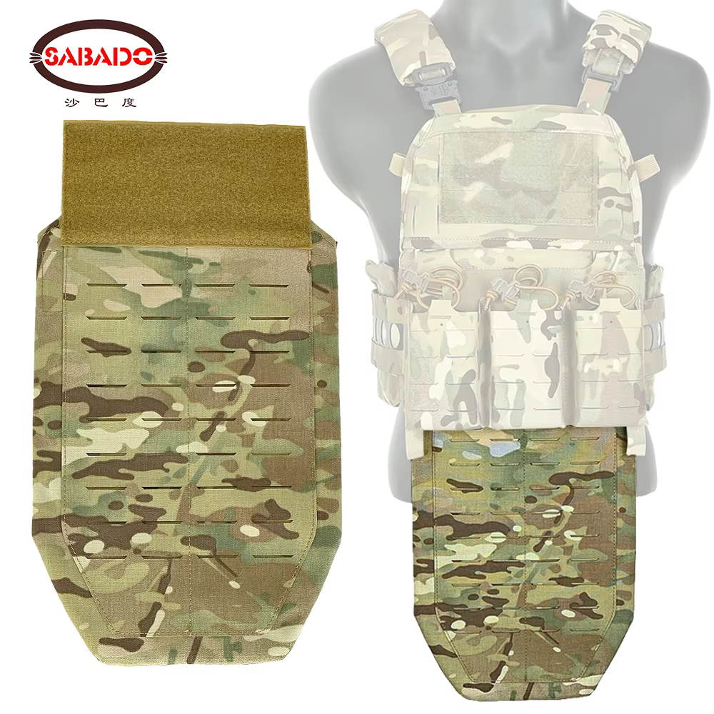 Protección de ingle MOLLE para chaleco táctico - Airsoft y caza