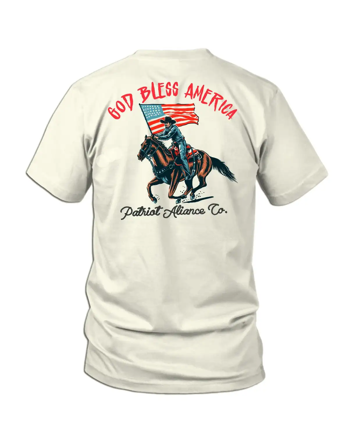 Camiseta Táctica Patriot Alliance God Bless America – Unisex - imagen 4