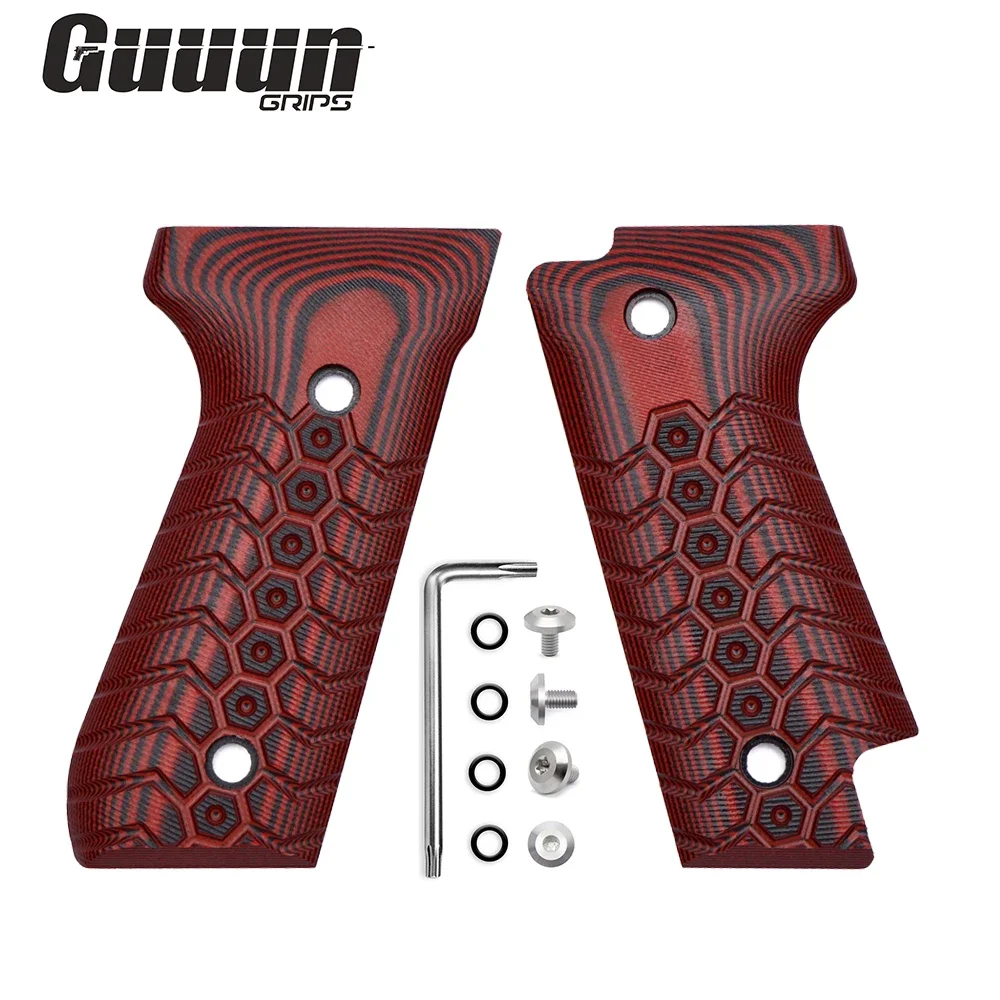 Empuñaduras G10 texturadas antideslizantes Guuun para Beretta 92S - imagen 2